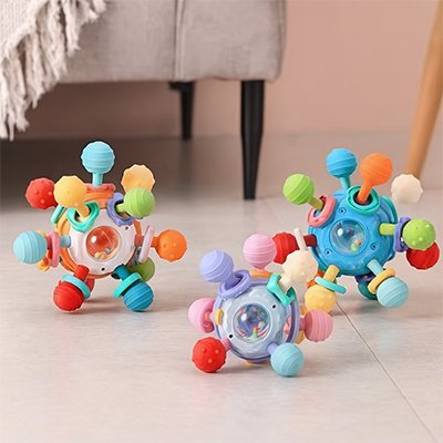 Hochet bébé | Éveil Sensoriel - SIAKA BISSIN