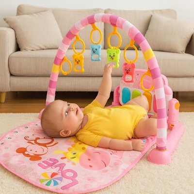 Tapis eveil bebe | Coloré Interactif - BISSIN BOUTIQUE