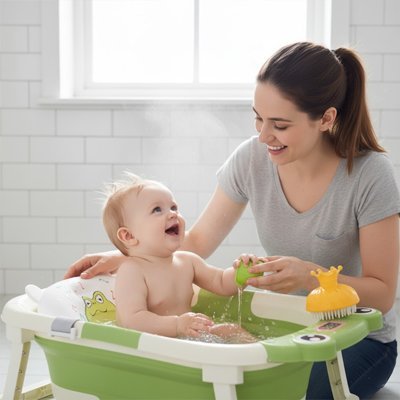 Baignoire bébé pliable | Ergonomique - SIAKA BISSIN