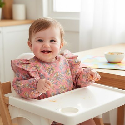 Bavoir manche longue imperméable | BabyProtect - SIAKA BISSIN