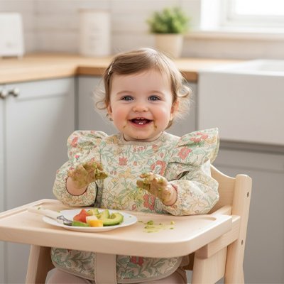 Bavoir manche longue imperméable | BabyProtect - SIAKA BISSIN