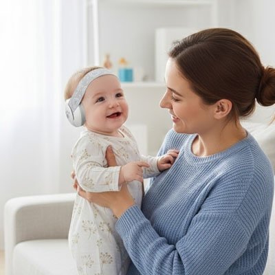 Casque anti bruit bébé | Protection Sommeil Paisible - SIAKA BISSIN