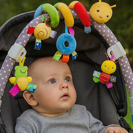 Hochet bébé | Éveil Coloré - SIAKA BISSIN