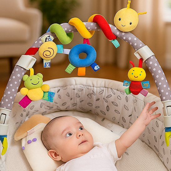 Hochet bébé | Éveil Coloré - SIAKA BISSIN