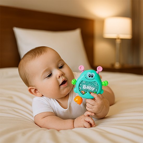 Hochet bébé | Éveil Sensoriel - SIAKA BISSIN