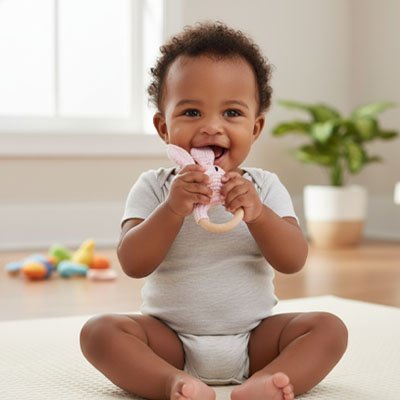 Hochet bébé sensoriel | Éveil coloré (Copie) - SIAKA BISSIN