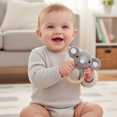 Hochet bébé sensoriel | Éveil coloré (Copie) - SIAKA BISSIN