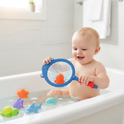 Jouet baignoire bebe | Aqua Fun Colorés - BISSIN BOUTIQUE