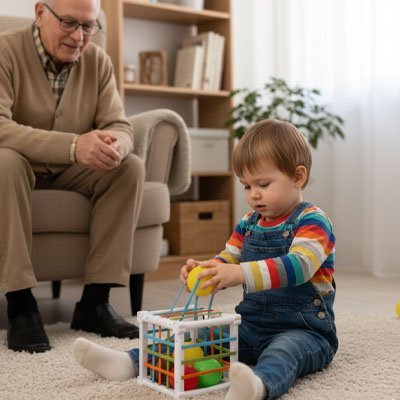 Jouet eveil bebe | Sensoriel Coloré - BISSIN BOUTIQUE