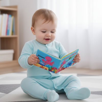 Livre bebe en tissus | Sensoriel - BISSIN BOUTIQUE