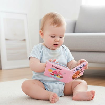 Livre bebe en tissus | Sensoriel - BISSIN BOUTIQUE