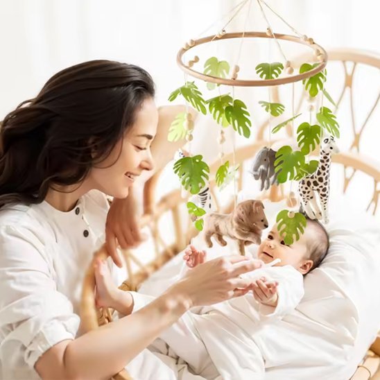 Mobile bébé | Musical Lumineux - SIAKA BISSIN