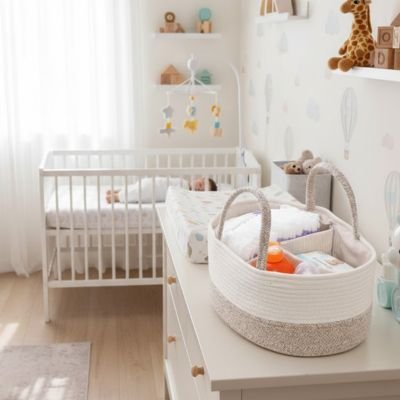 Panier rangement bébé 