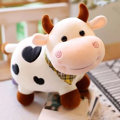 Peluche vache | Ultra - douce - SIAKA BISSIN