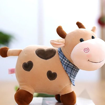 Peluche vache | Ultra - douce - SIAKA BISSIN
