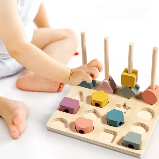 Puzzle bebe | Éducatif Coloré - BISSIN BOUTIQUE