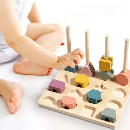 Puzzle bebe | Éducatif Coloré - BISSIN BOUTIQUE