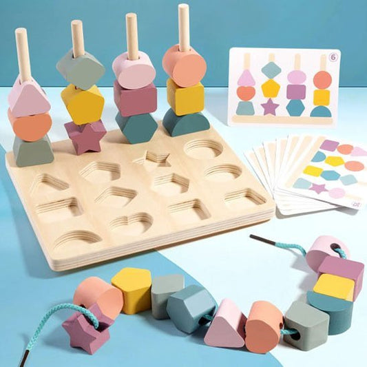 Puzzle bebe | Éducatif Coloré - BISSIN BOUTIQUE