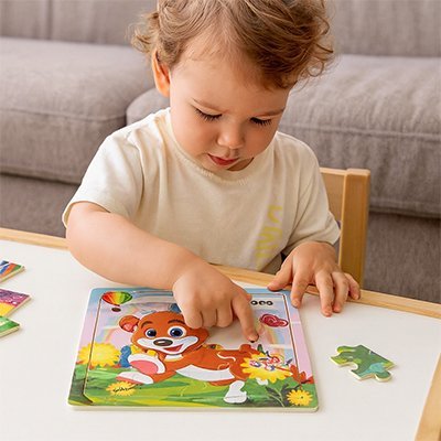 Puzzle bois | Artisanal Educatif - SIAKA BISSIN