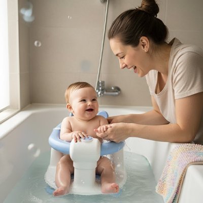 Siège de bain bébé | Sécurité Ergonomique - SIAKA BISSIN