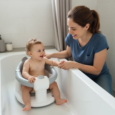 Siège de bain bébé | Sécurité Ergonomique - SIAKA BISSIN