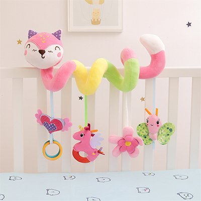 Spirale d'activité bébé | Éveil Sensoriel Multicolore - SIAKA BISSIN