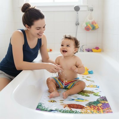 Tapis de bain pour bébé | Antidérapant Sécurité - SIAKA BISSIN