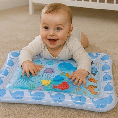 Tapis d'eau bébé | SensoryPlay - BISSIN BOUTIQUE