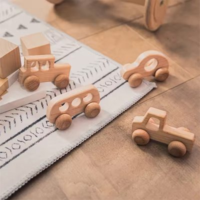 Voiture en bois | ÉcoJouet - SIAKA BISSIN